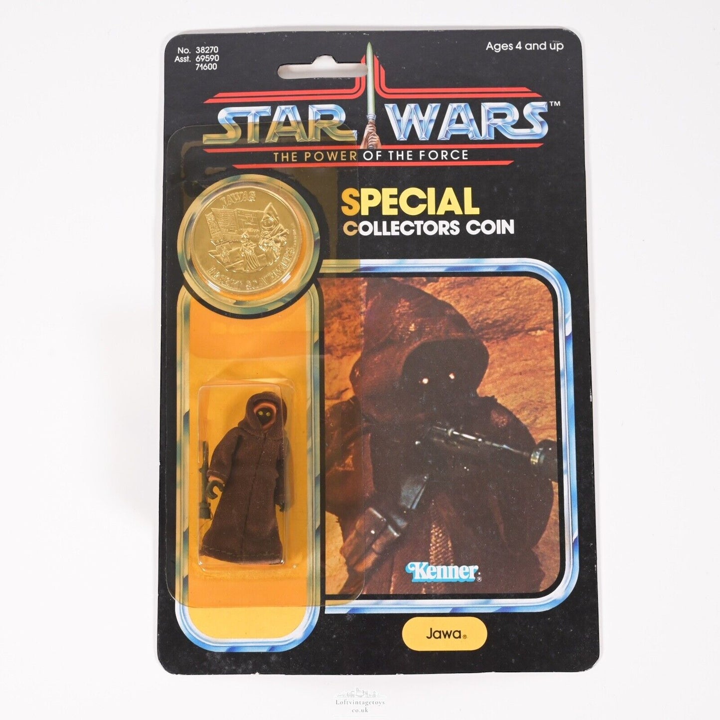 Kenner Star Wars Vintage Die Macht der Macht Jawa Figur