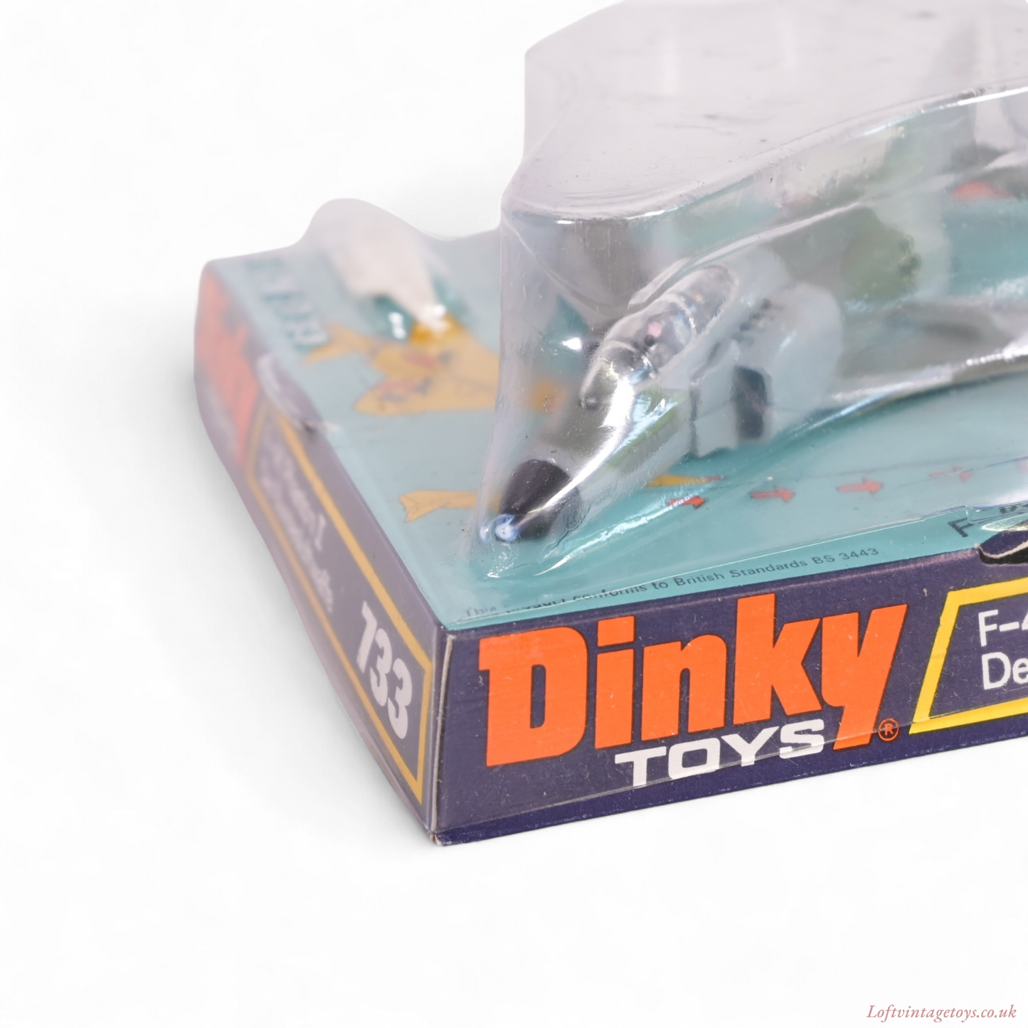 Dinky 733 F-4K Phantom II Aircraft / Der Bundesluftwaffe - Mint
