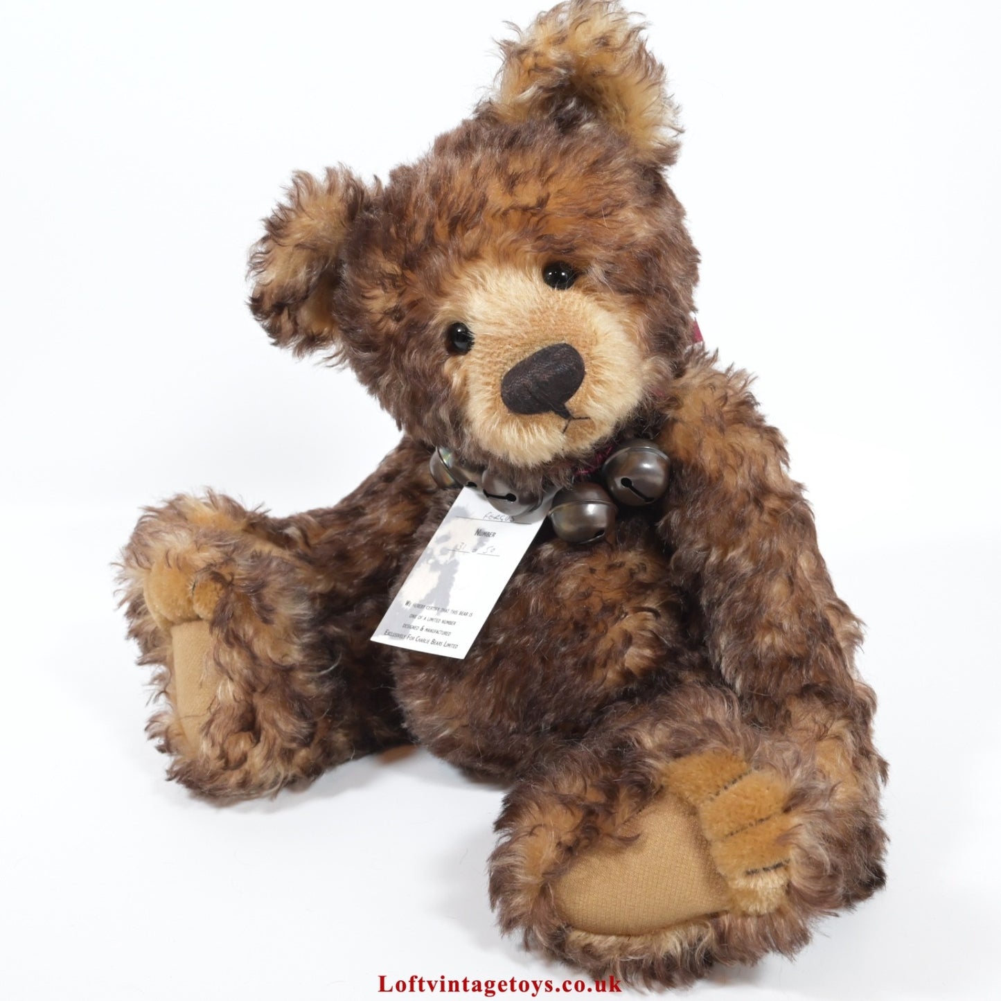 Charlie Bears Fergus Teddy Bear - SJ 3996, Ltd Ed of 50, from 2008 - VERY RARE