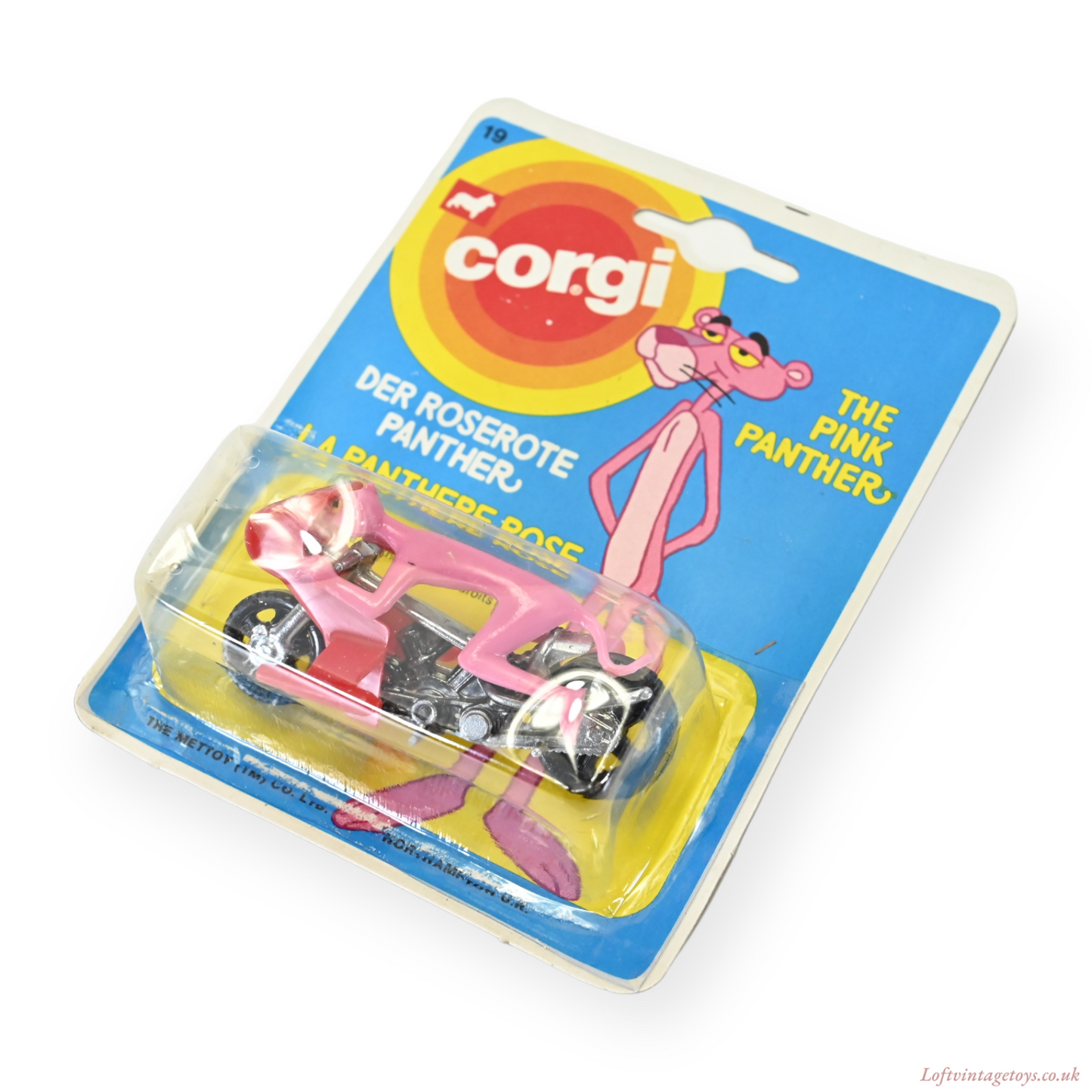 Corgi 19 The Pink Panther Sealed Blister