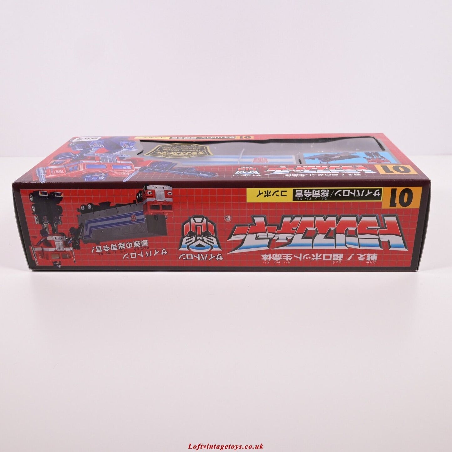 Transformers Takara Optimus Prime Convoy 01 Schwarze Version Jafcon - Neu und versiegelt