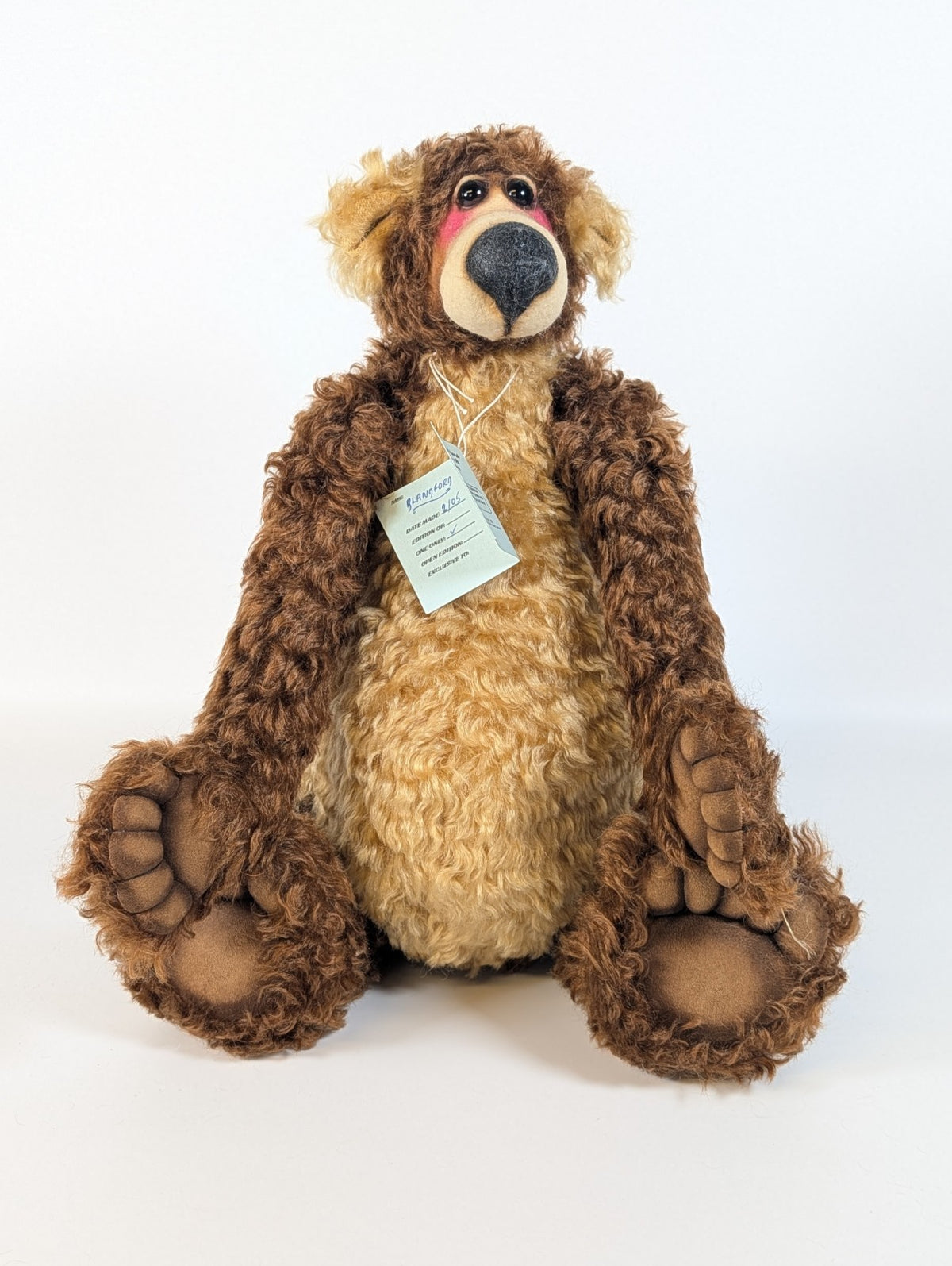 Somethings Bruin By Jill Baxter “Blandford ” OOAK 1/1