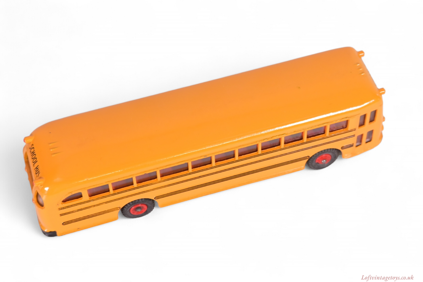 Dinky Toys 949 Wayne School Bus with Black Lines