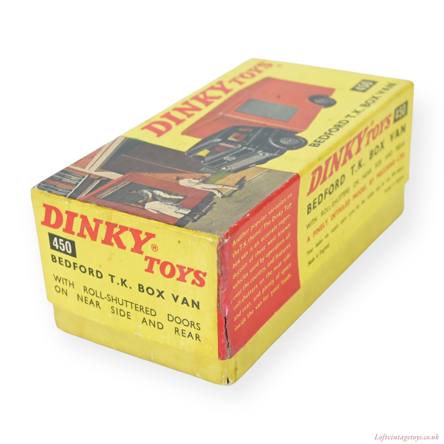 Dinky 450 Bedford T.K Box Van With Box