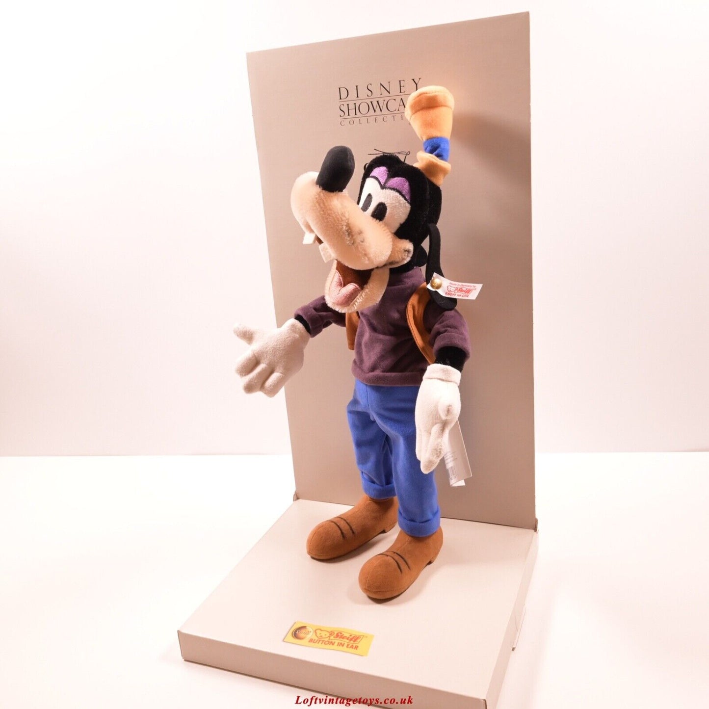 Steiff Goofy Teddy Bear 70th Anniversary Showcase Collection - 680106