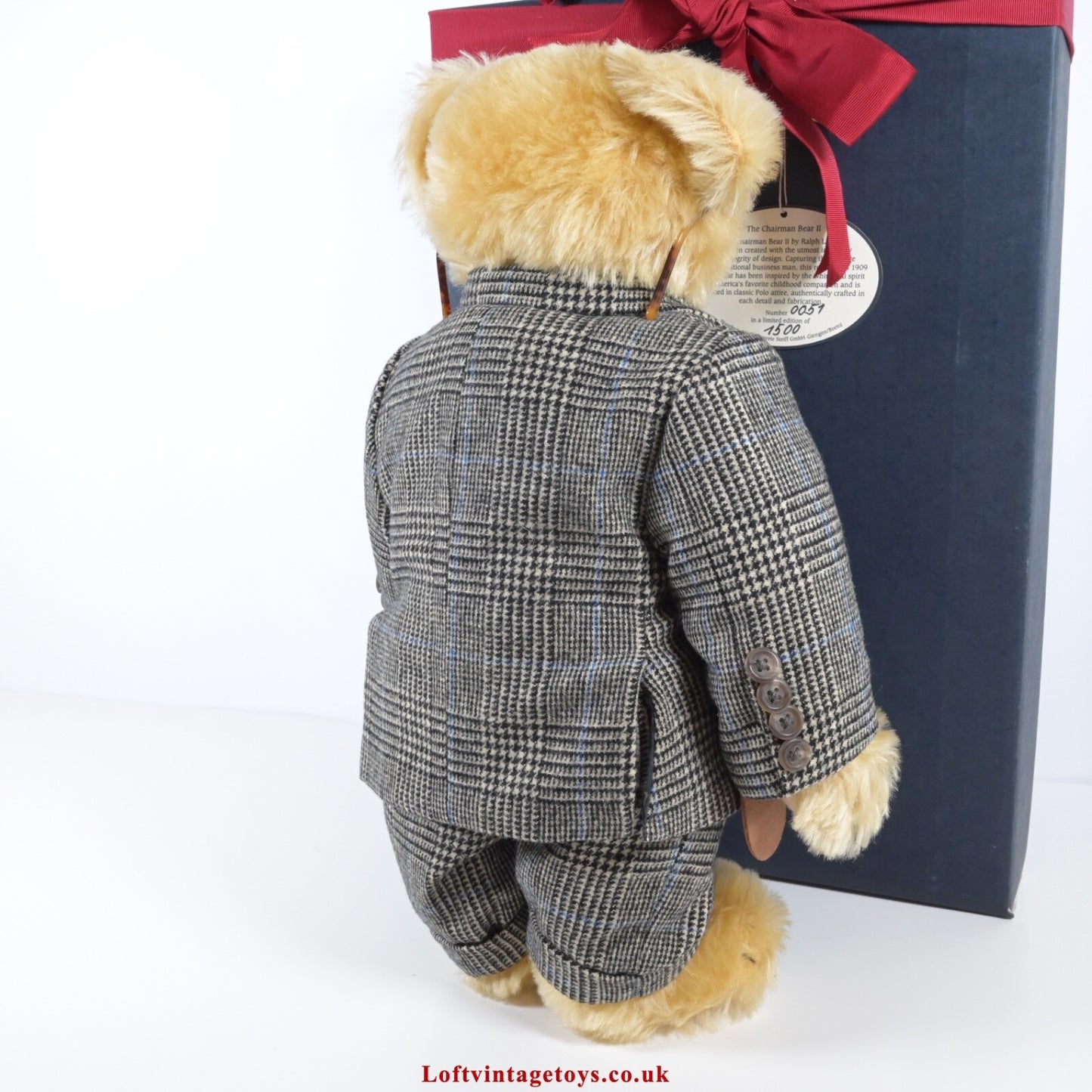 Steiff Ralph Lauren Chairman II Bear Ltd. Auflage von 1500