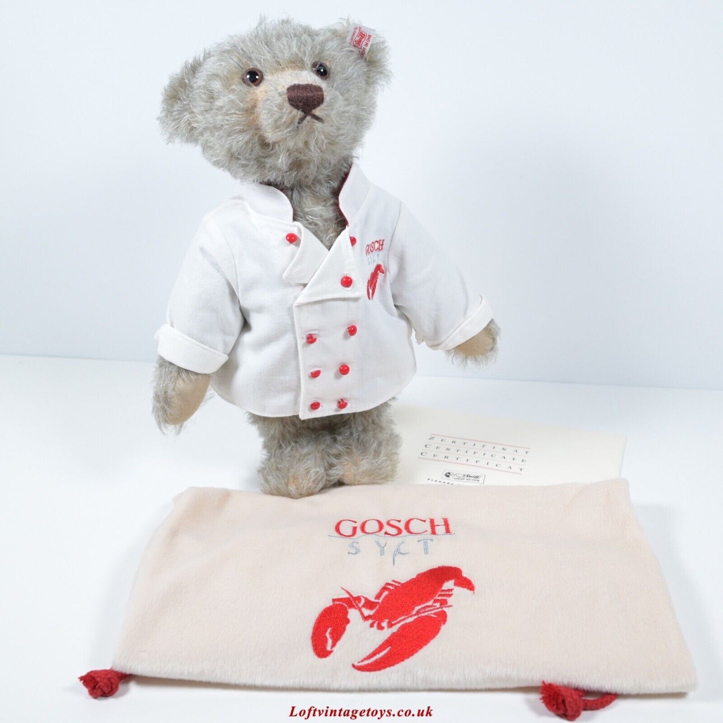 Steiff Gosch Fish Trader - 671623, Ltd Ed 1174 of 1500