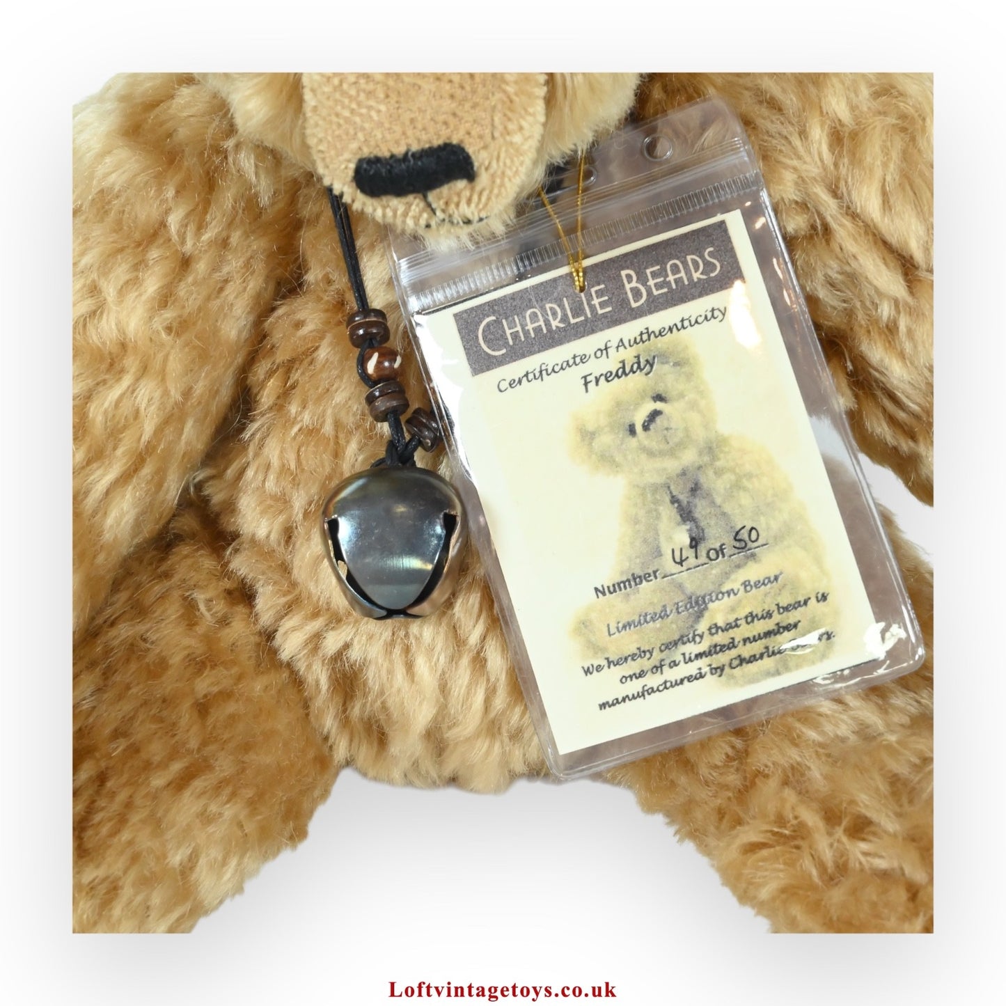 Charlie Bears Freddy Ltd Edition of 50 Only - CBM 073582 RARE