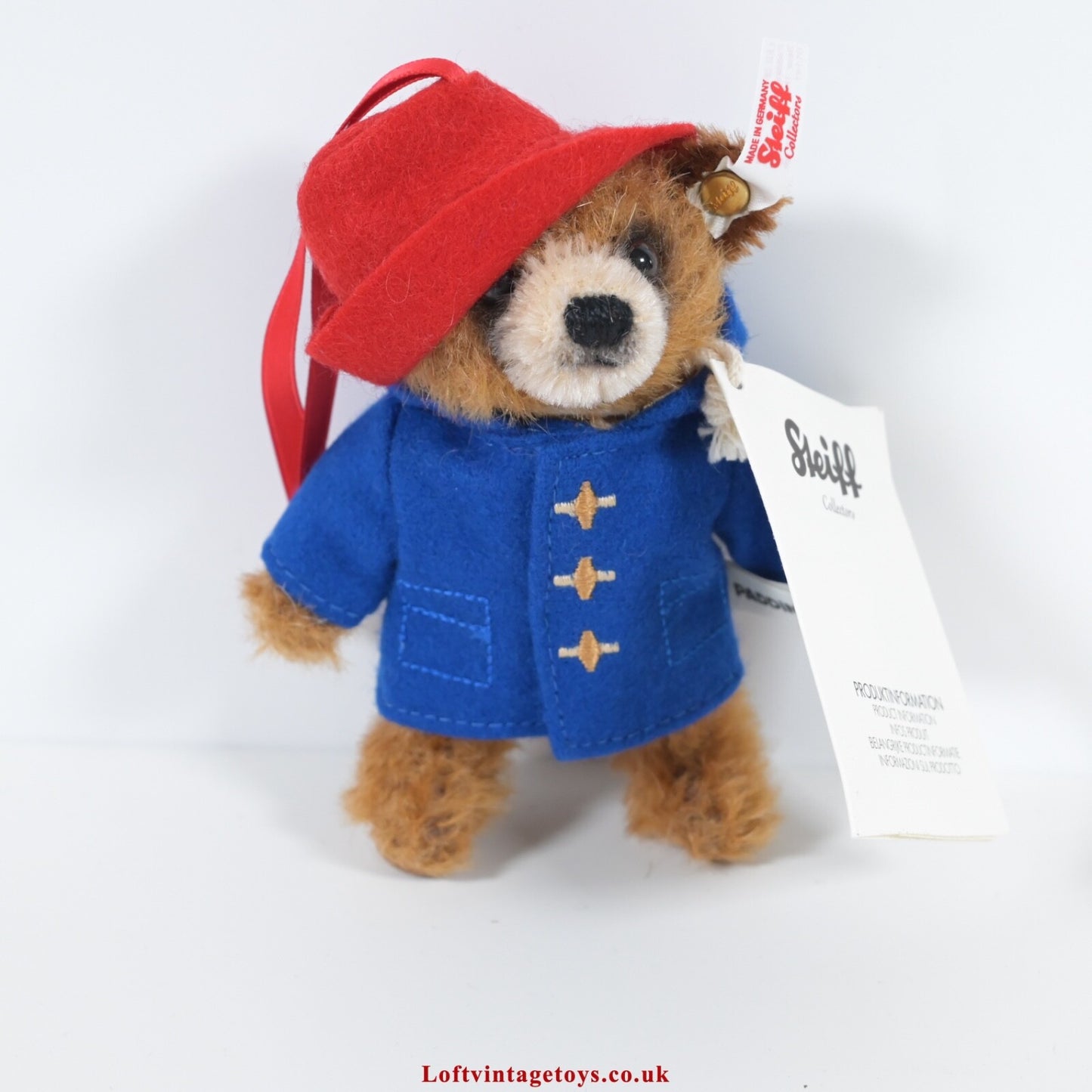 Steiff Paddington Ornament 690396, Limitierte Edition 2018
