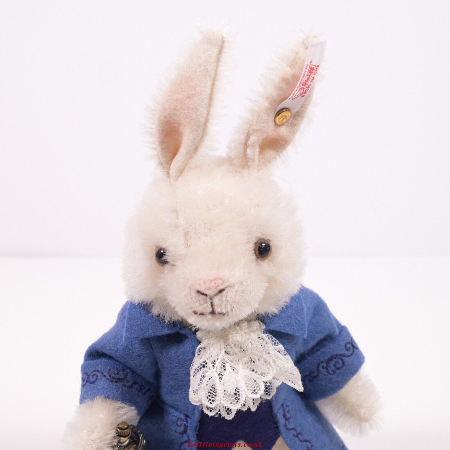Steiff Vincent The White Rabbit from Alice in Wonderland Ltd ED - 034534