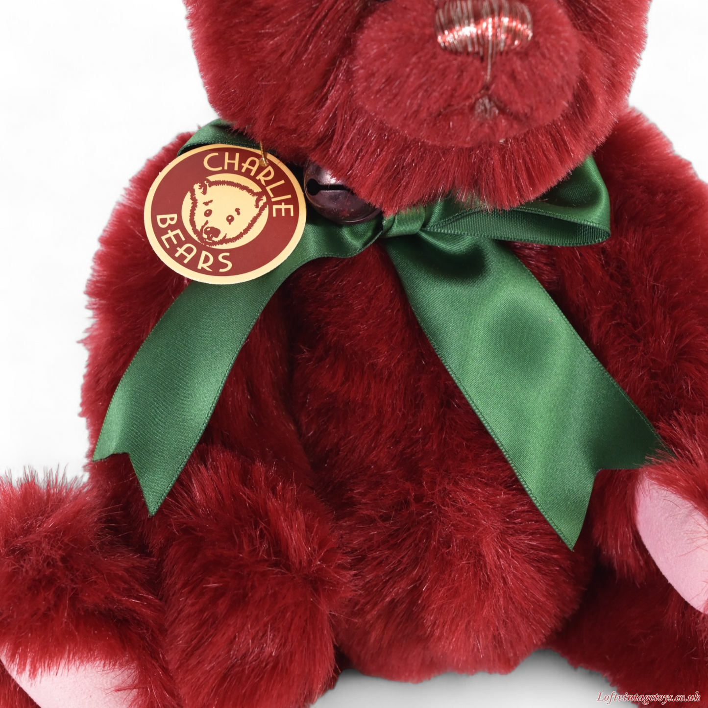 Charlie Bear Cranberry - CB 604775 with Swing Tags