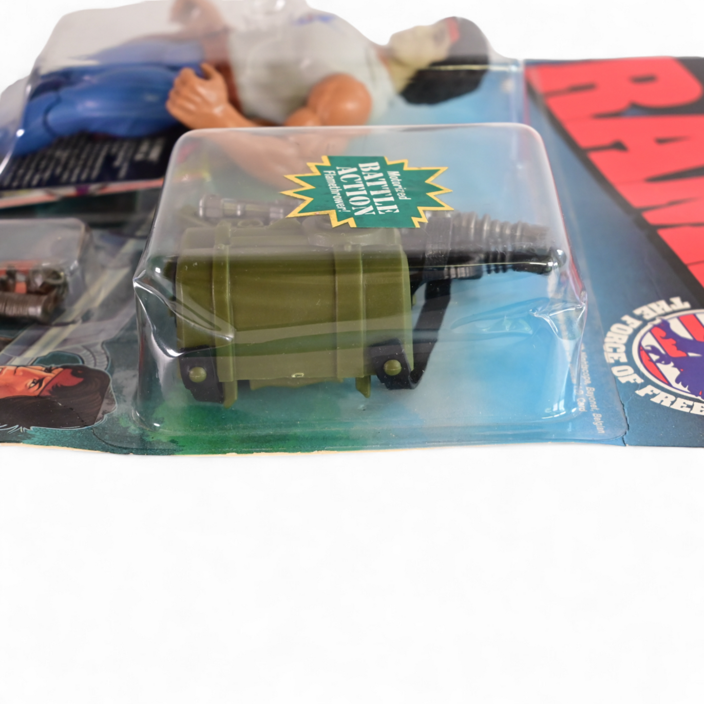 Coleco Rambo & The Force of Freedom - Fire-Power Rambo New & Sealed