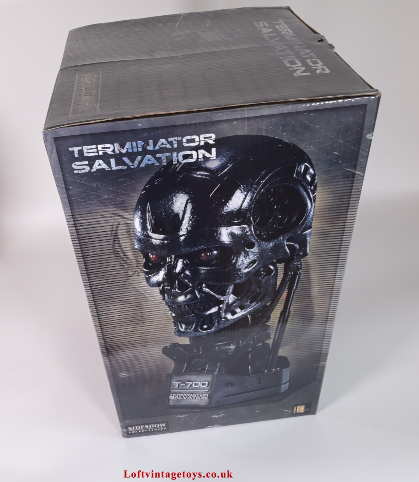 Sideshow 1:1 Scale Terminator Salvation T-700 Endoskull With Led Eyes