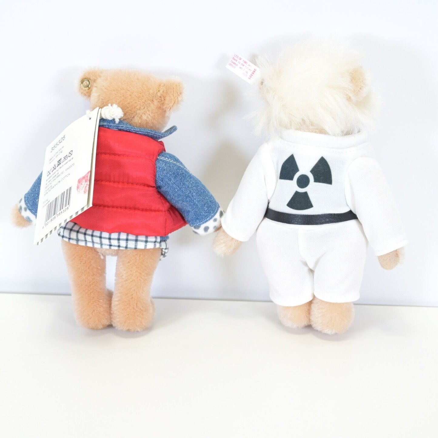 Steiff Back To The Future Two Piece Teddy Bear Set - Limited Edition / 355325