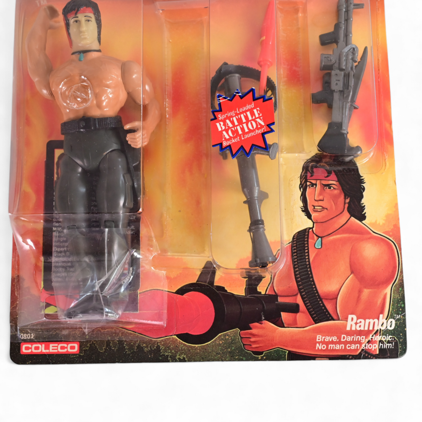 1985 Coleco The Force Of Freedom Rambo Figure - NEW & Sealed