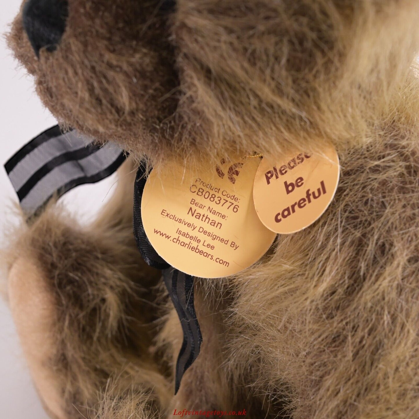 Charlie Bears Nathan with Swing Tags - Cb083776