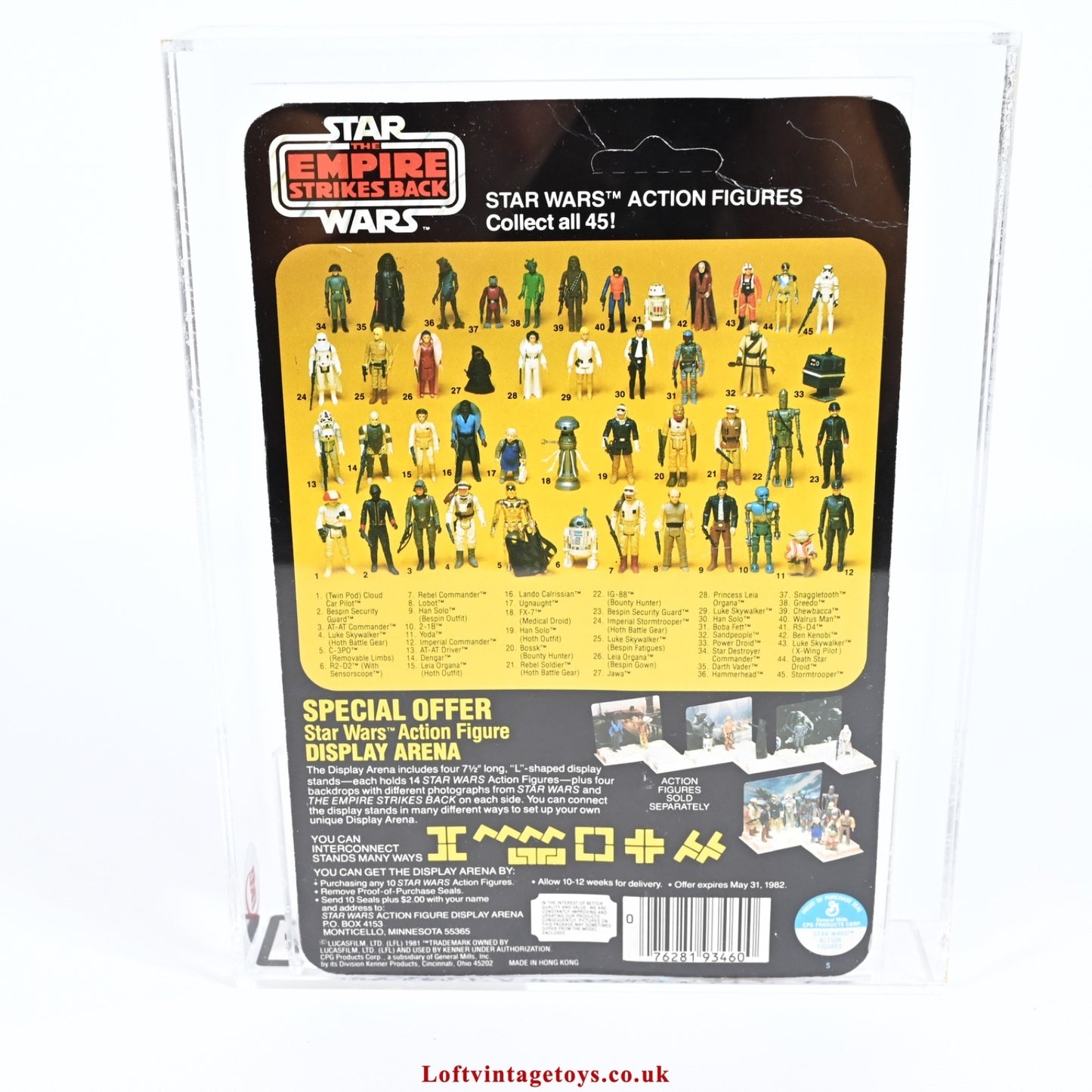 Star Wars The Empire Strikes Back Imperial Commander Figure 45 BK - UKG 75