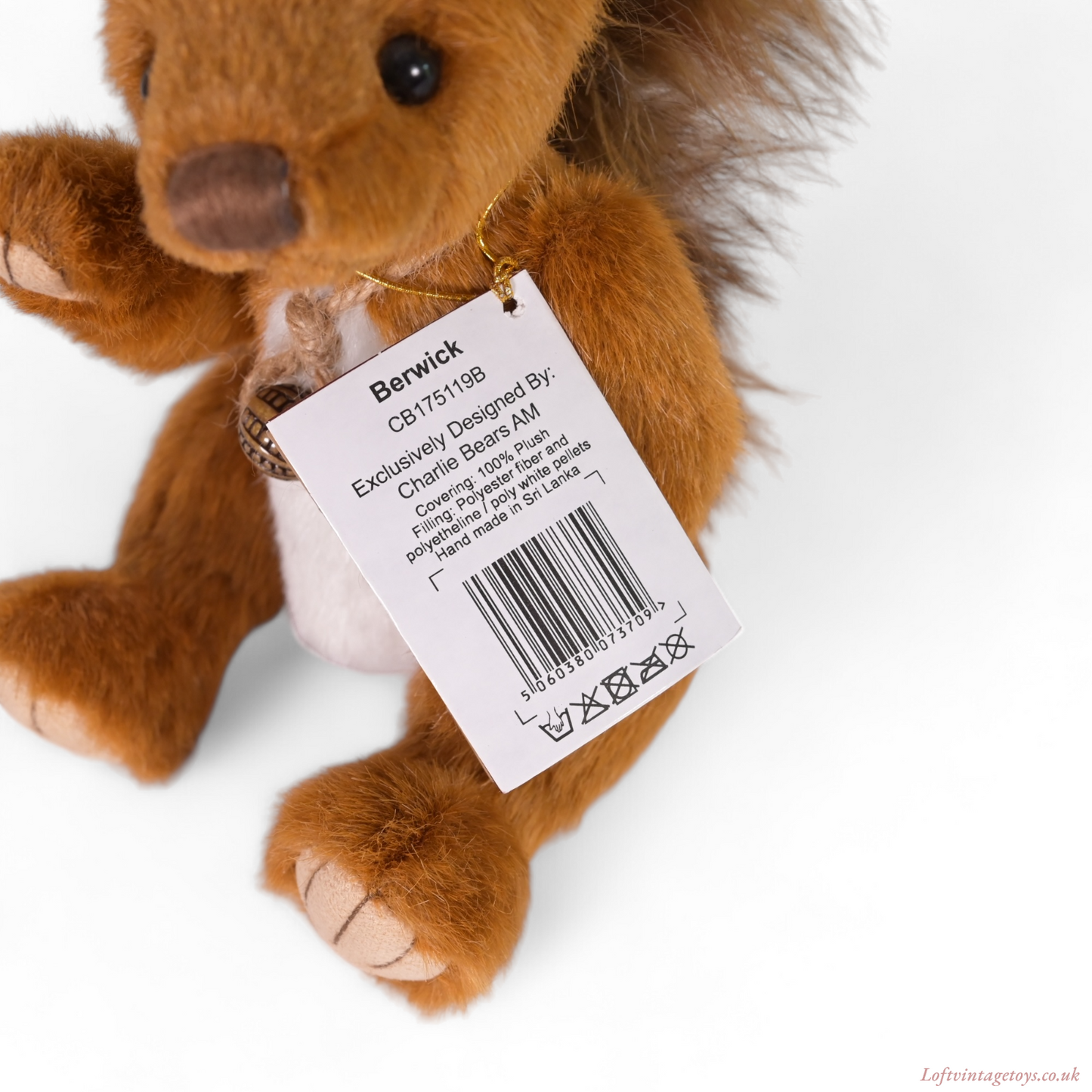 Charlie Bears Berwick - CB175119B with Tags