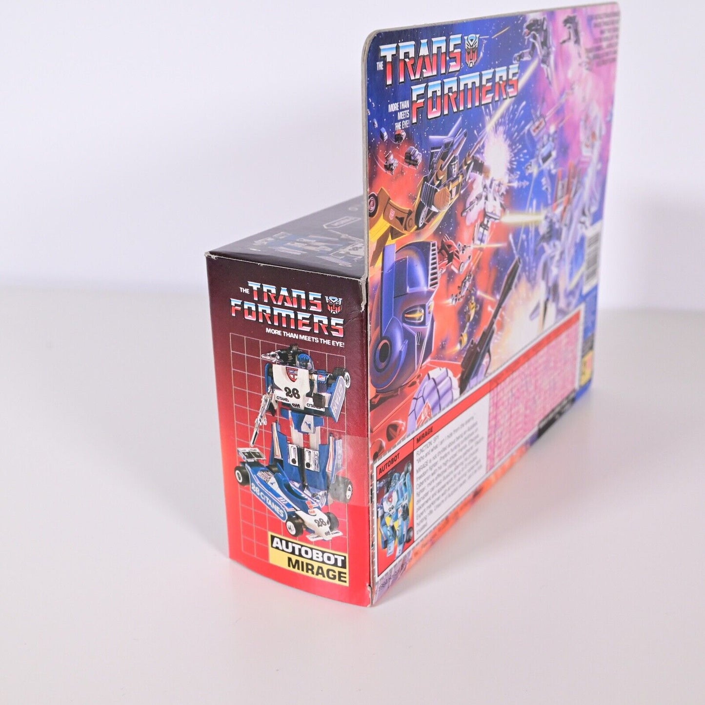Vintage Hasbro Transformers G1 Autobot Spy Mirage RARE & SEALED