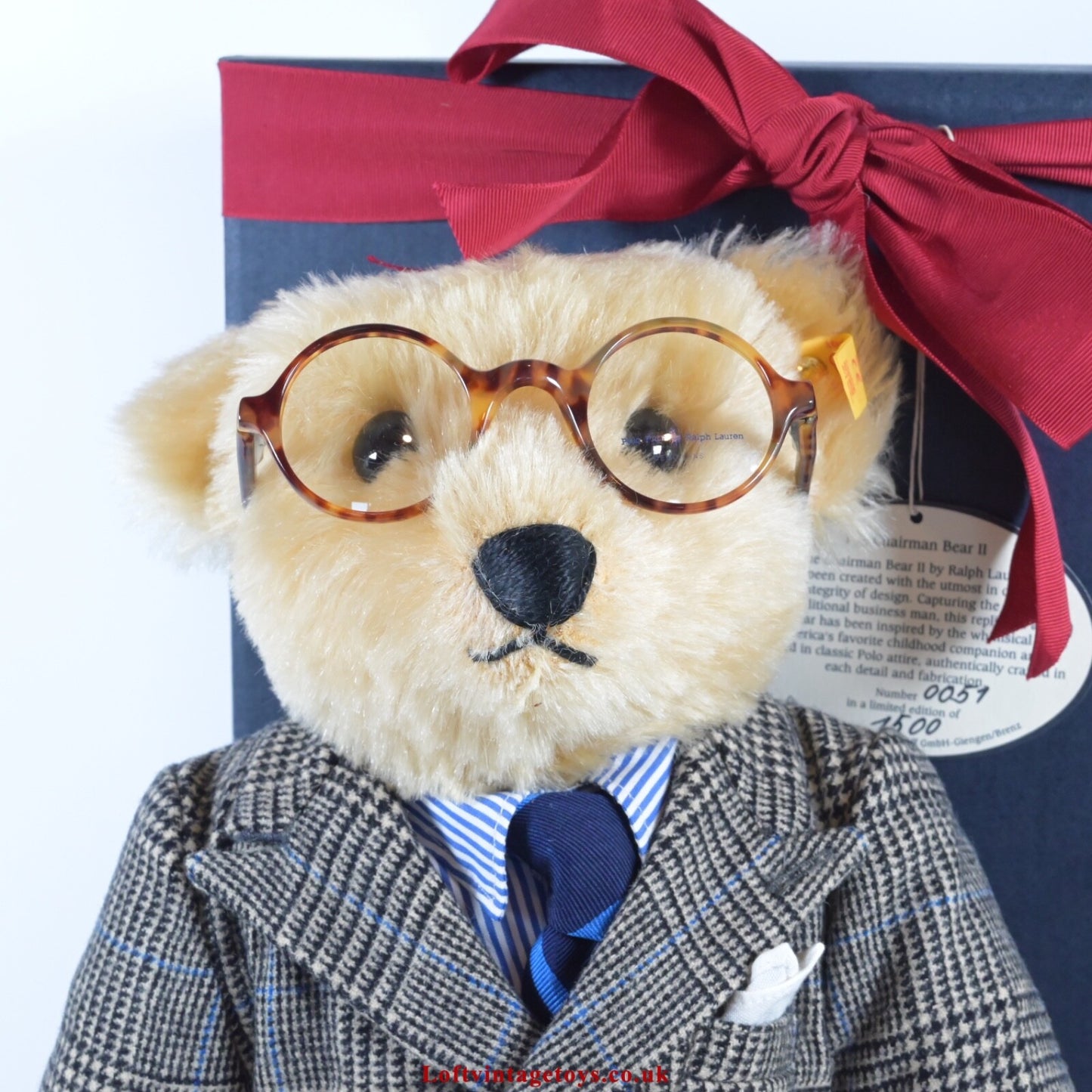 Steiff Ralph Lauren Chairman II Bear Ltd. Auflage von 1500