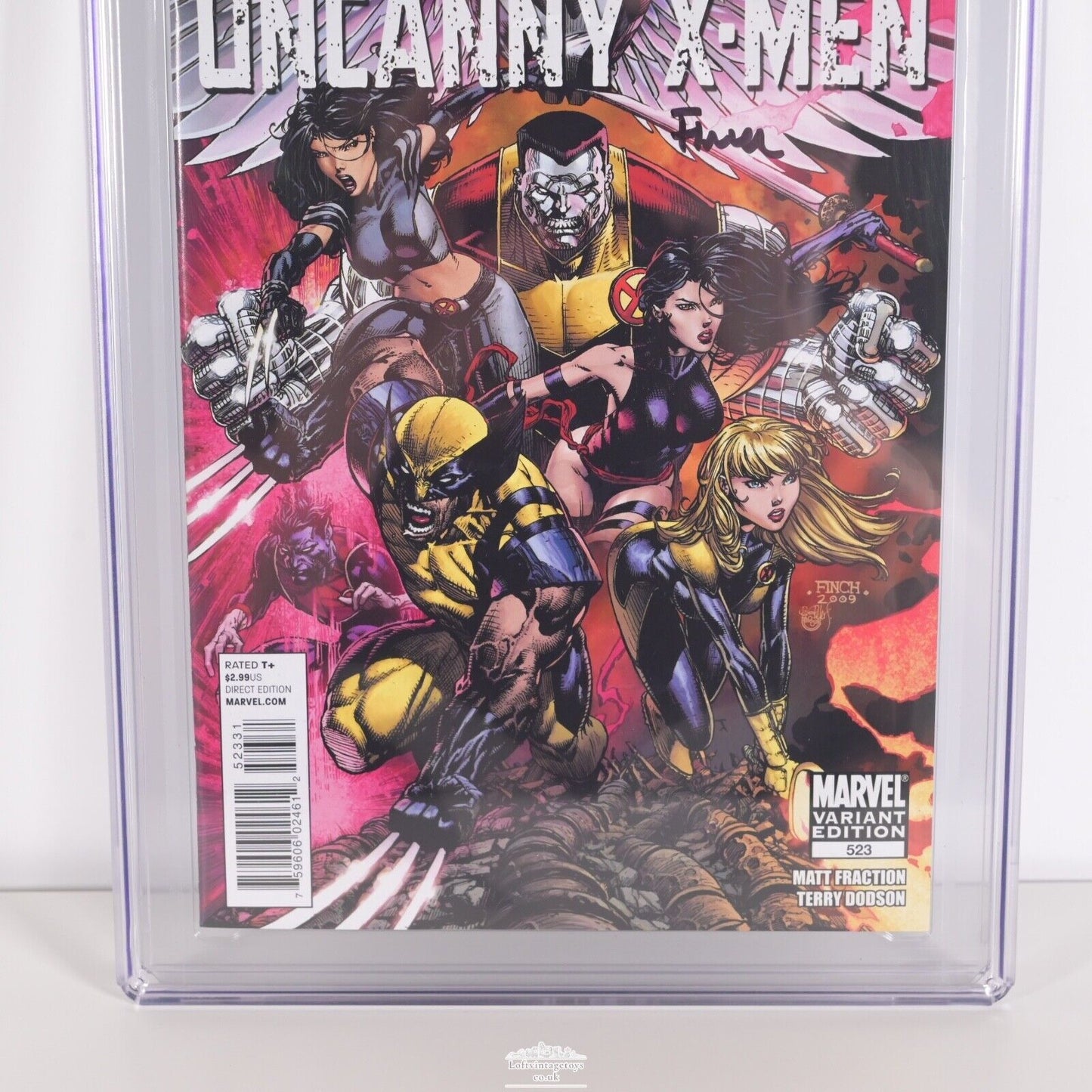 Uncanny X-Men #523 CGC Signature 9.8 (FINCH VARIANT) RARE