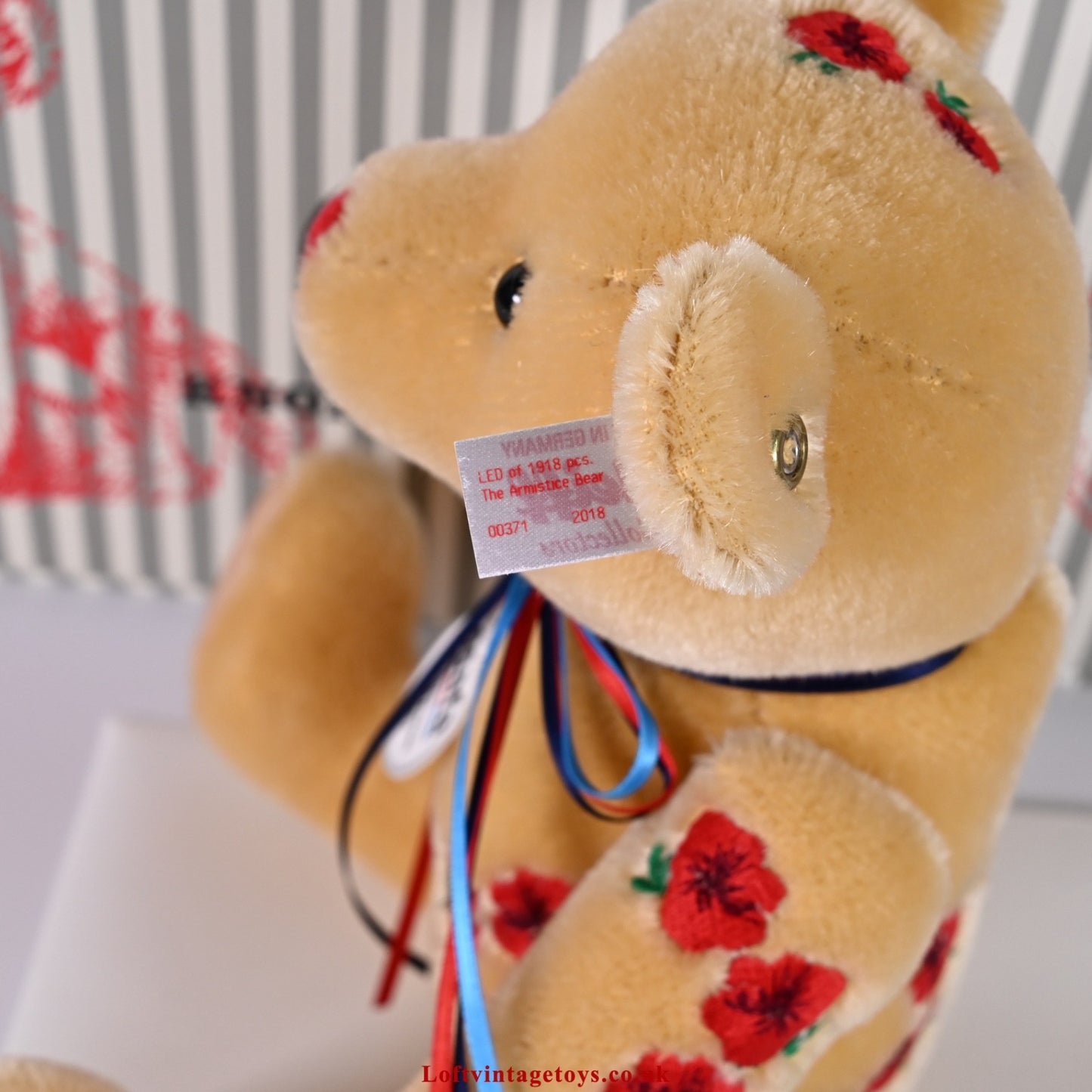 Steiff The Armistice SSAFA Limited Edition Teddy Bear - 690549