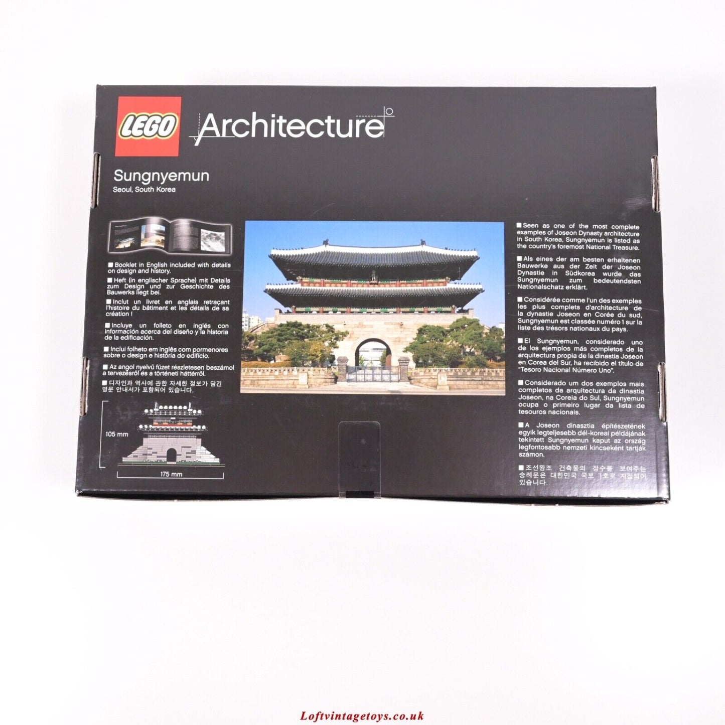 LEGO 21016 Architecture Sungnyemun, Seoul, Südkorea – Versiegelt