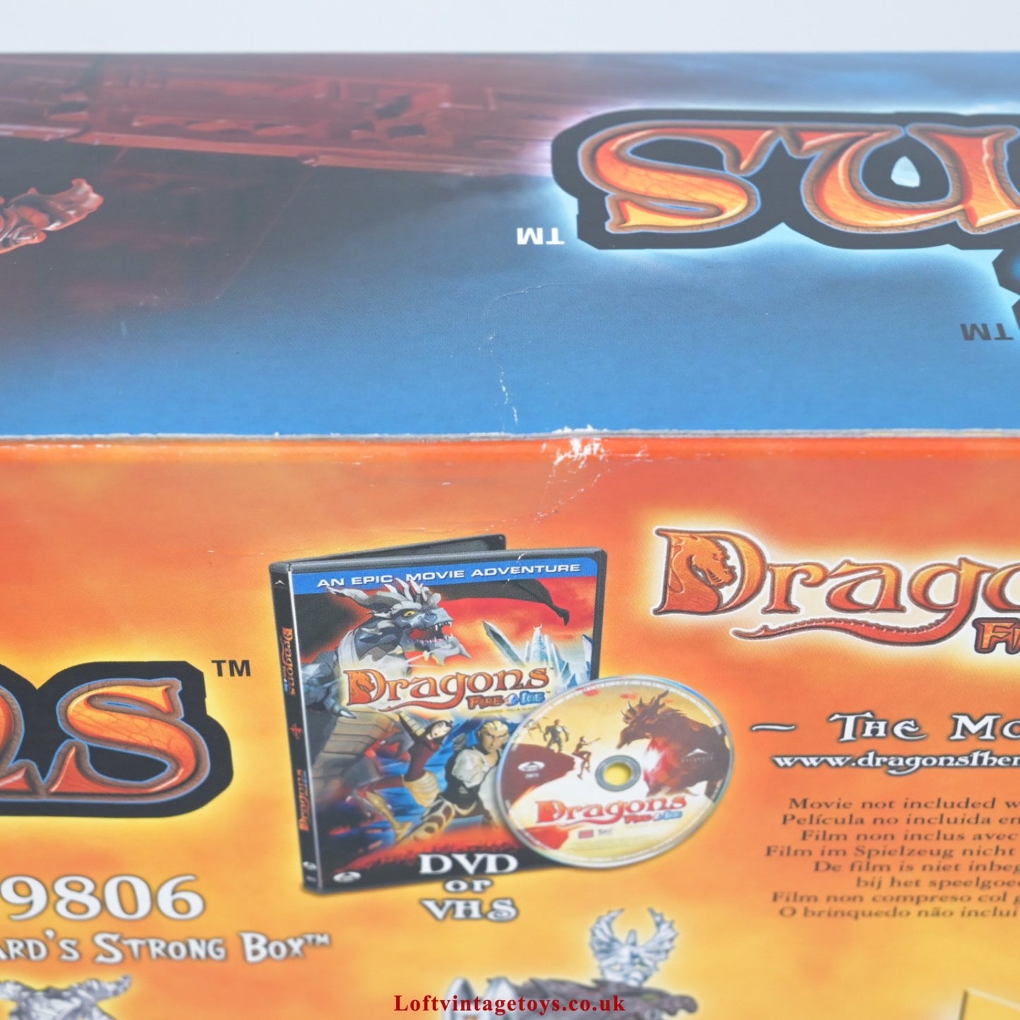 Mega Bloks Fire & Ice Dragons 9834 - Fyren Sea Phoenix Warship, New & Sealed
