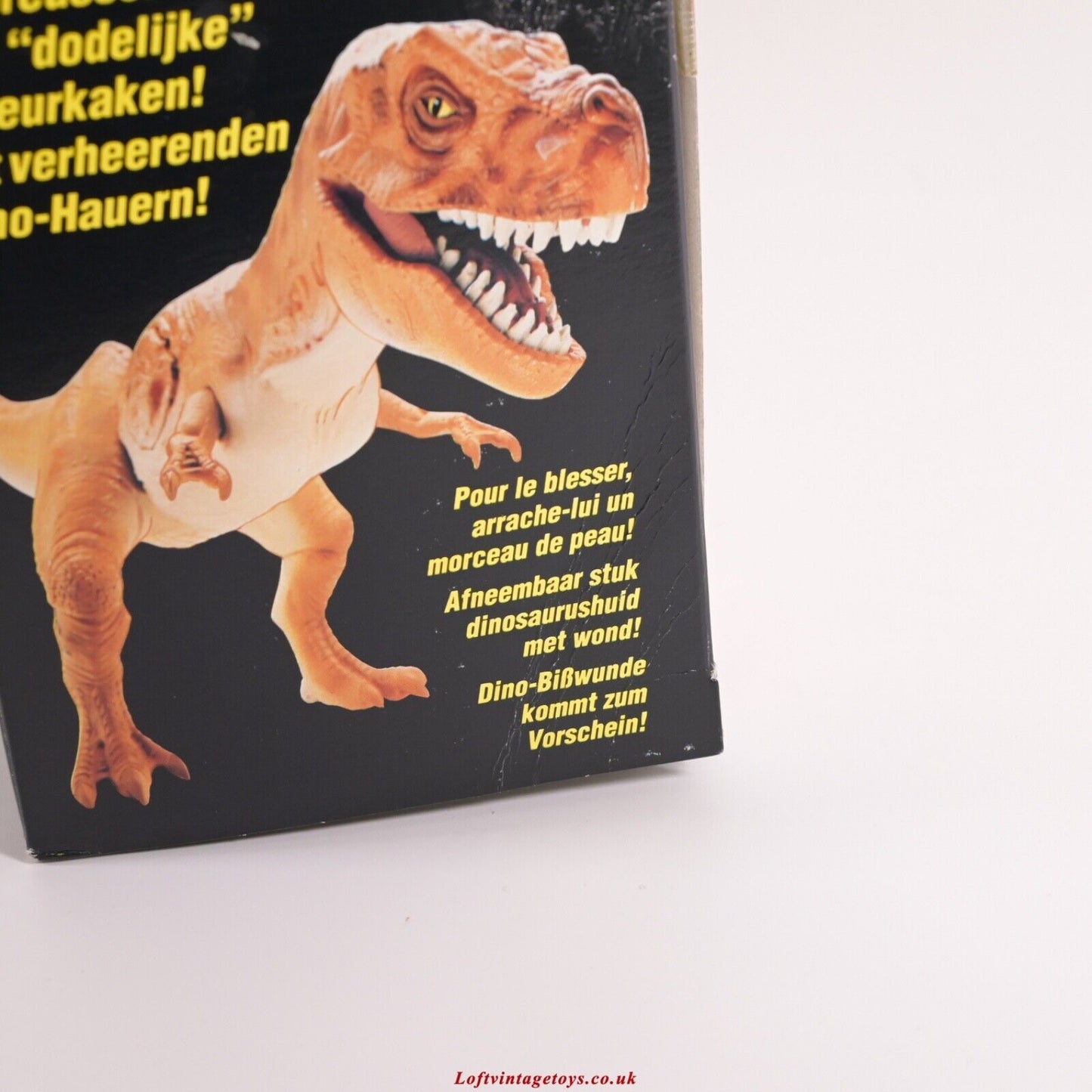 Kenner Jurassic Park Tyrannosaurus Rex Junior- Very RARE European Style Box