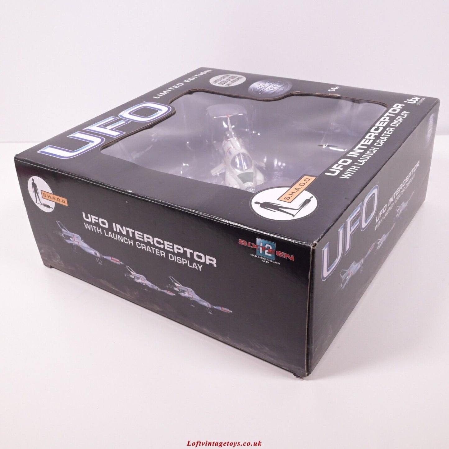 Sixteen 12 UFO SHADO Interceptor mit Startkrateranzeige - UFO-1