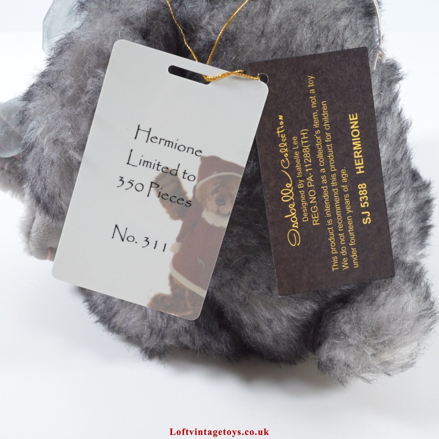 Charlie Bears Hermione - SJ 5388, Isabelle Lee Collection, Ltd Edition of 350