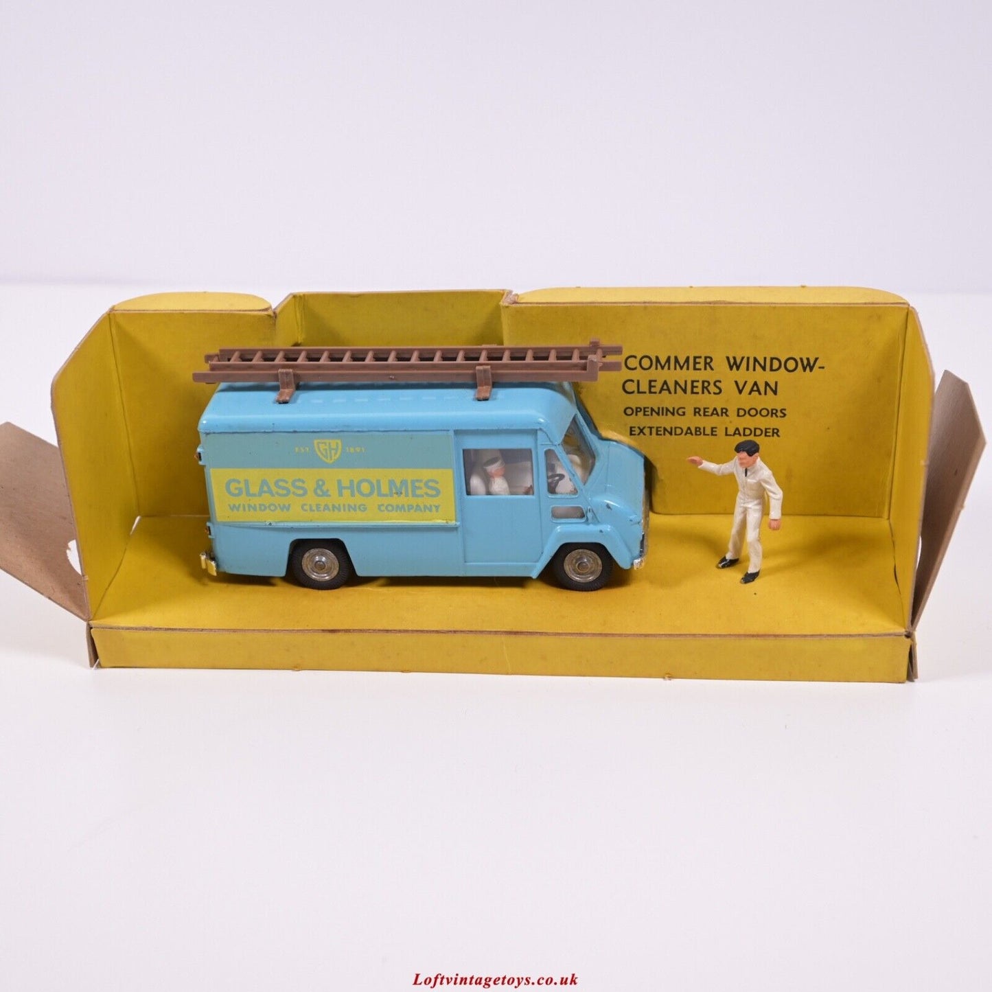 Triang Spot-On 315 Commer Window Cleaners Van "Glass & Holmes"
