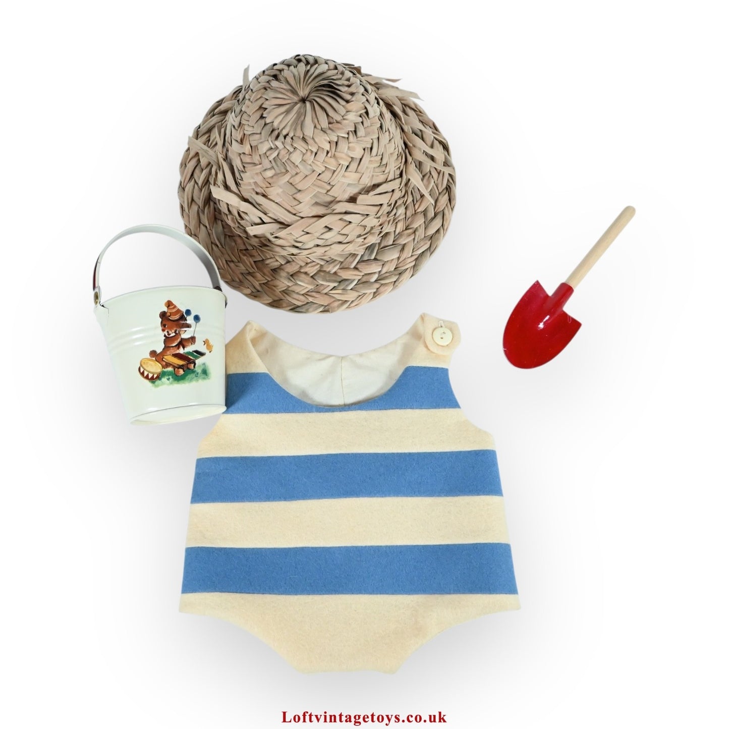 R John Wright Paddington At The Beach Outfit, Ltd Edition of 1000