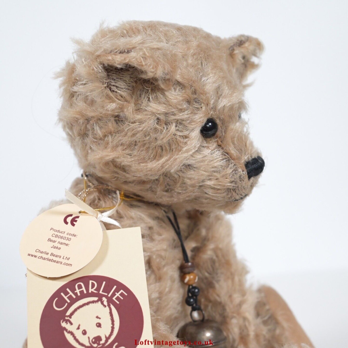Charlie Bears Jake Teddy Bear - CB06030, from 2006, Ltd Ed 70 of 600 RARE