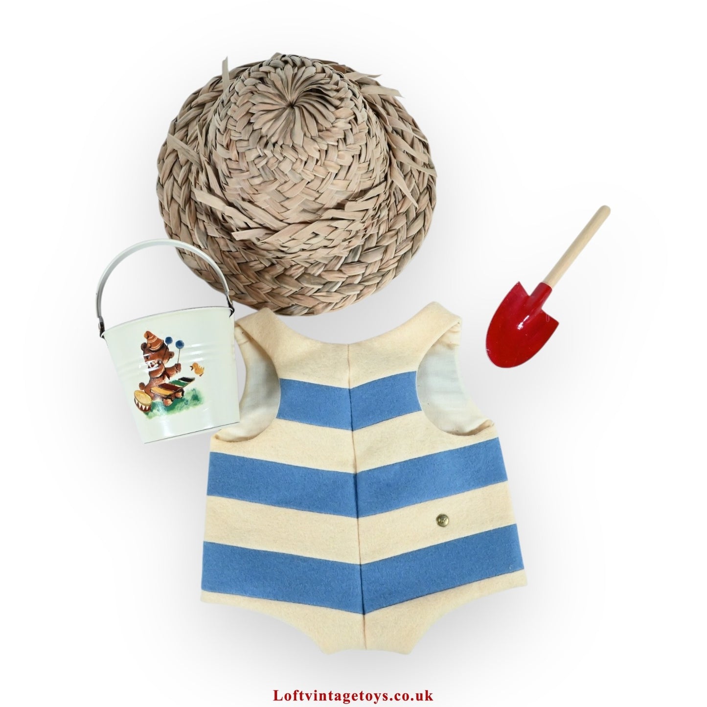 R John Wright Paddington At The Beach Outfit, Ltd Edition of 1000