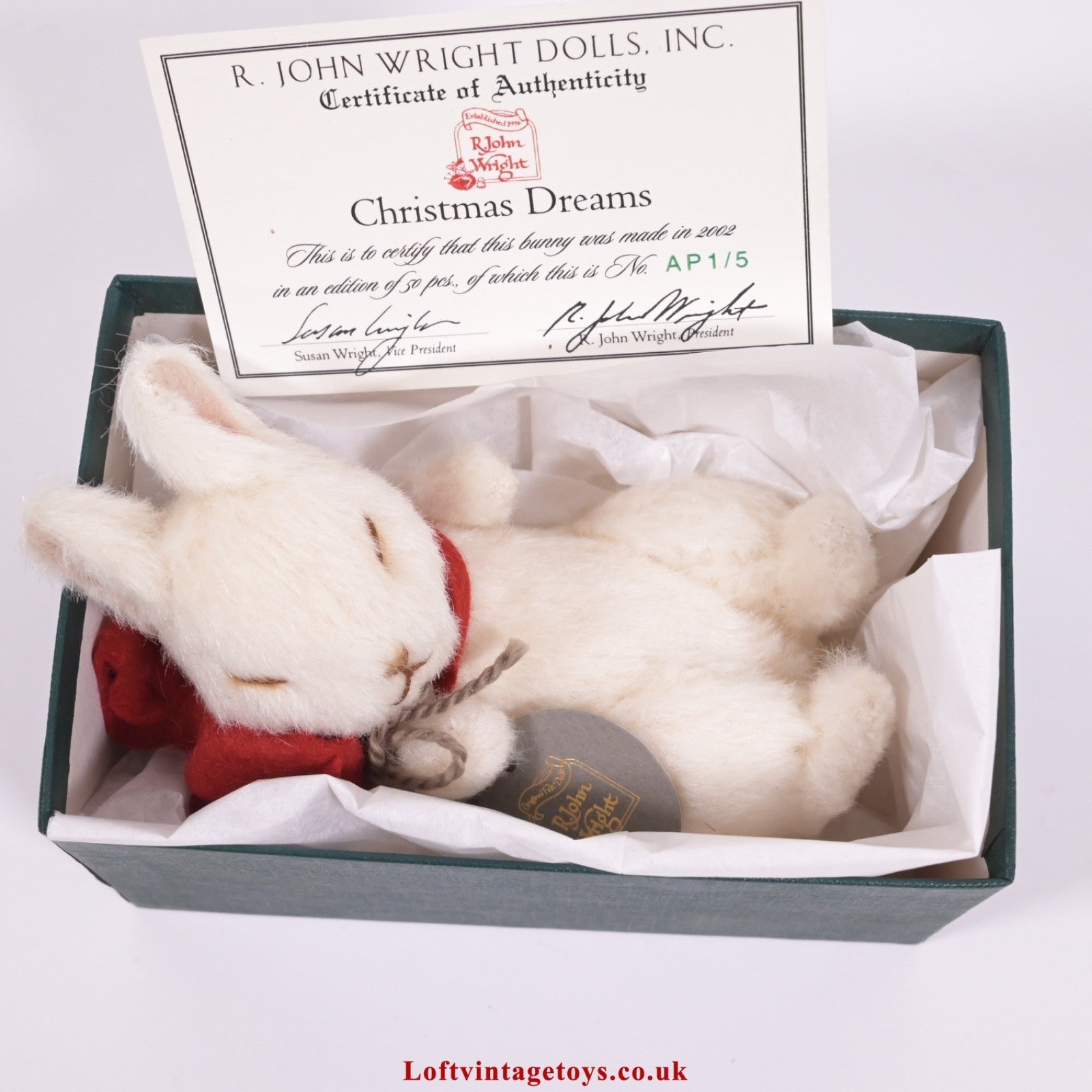 R. John Wright Christmas Dreams, Ltd Ed 1 of 5 Artist Proof - Very 