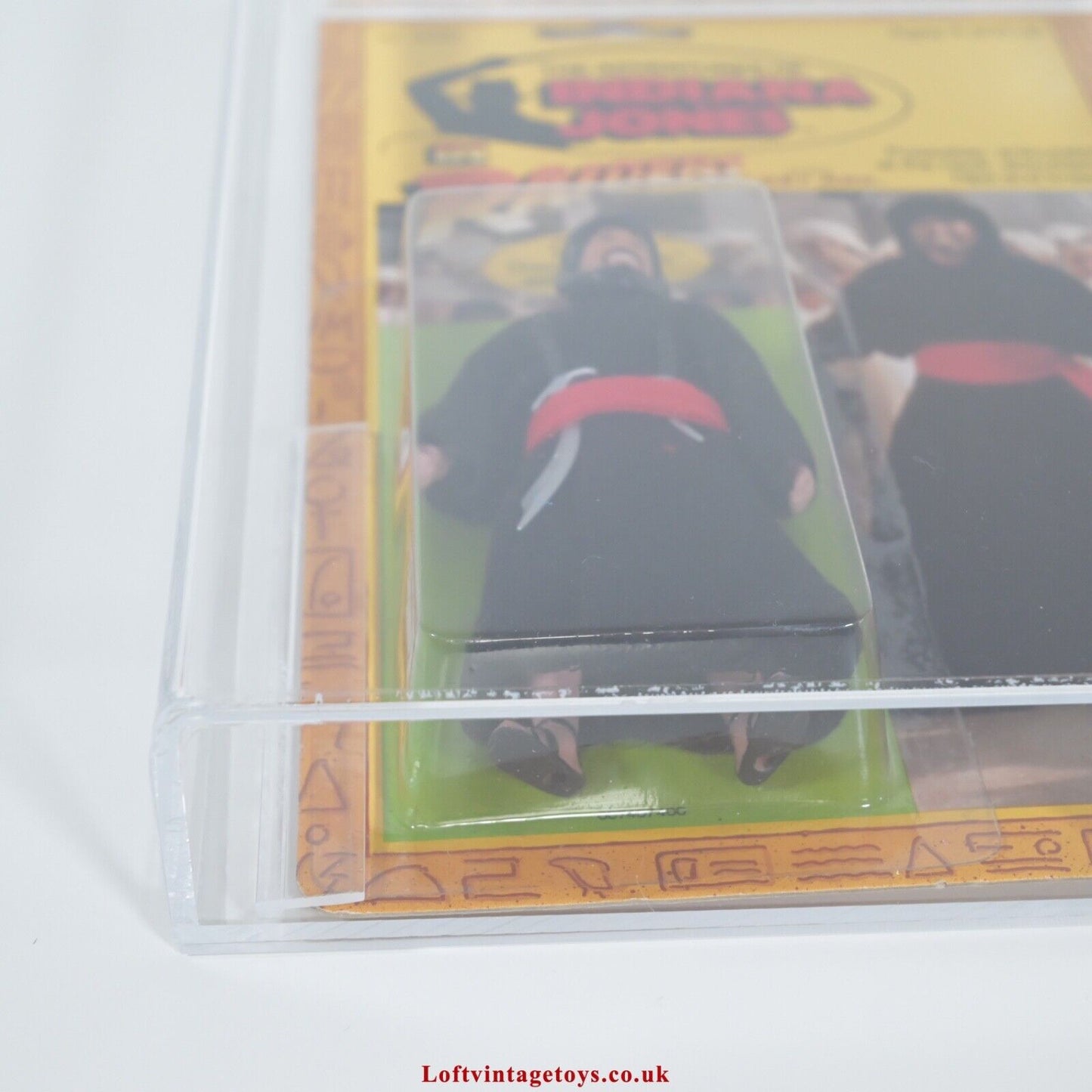 Kenner Indiana Jones Raiders Of The Lost Ark Cairo Swordsman AFA 85 Not UKG