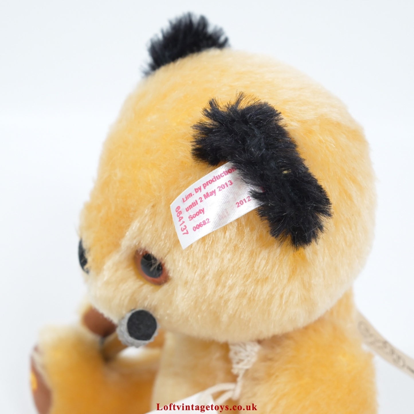 Steiff Sooty 60th Anniversary Teddy Bear - 664137, LE Production