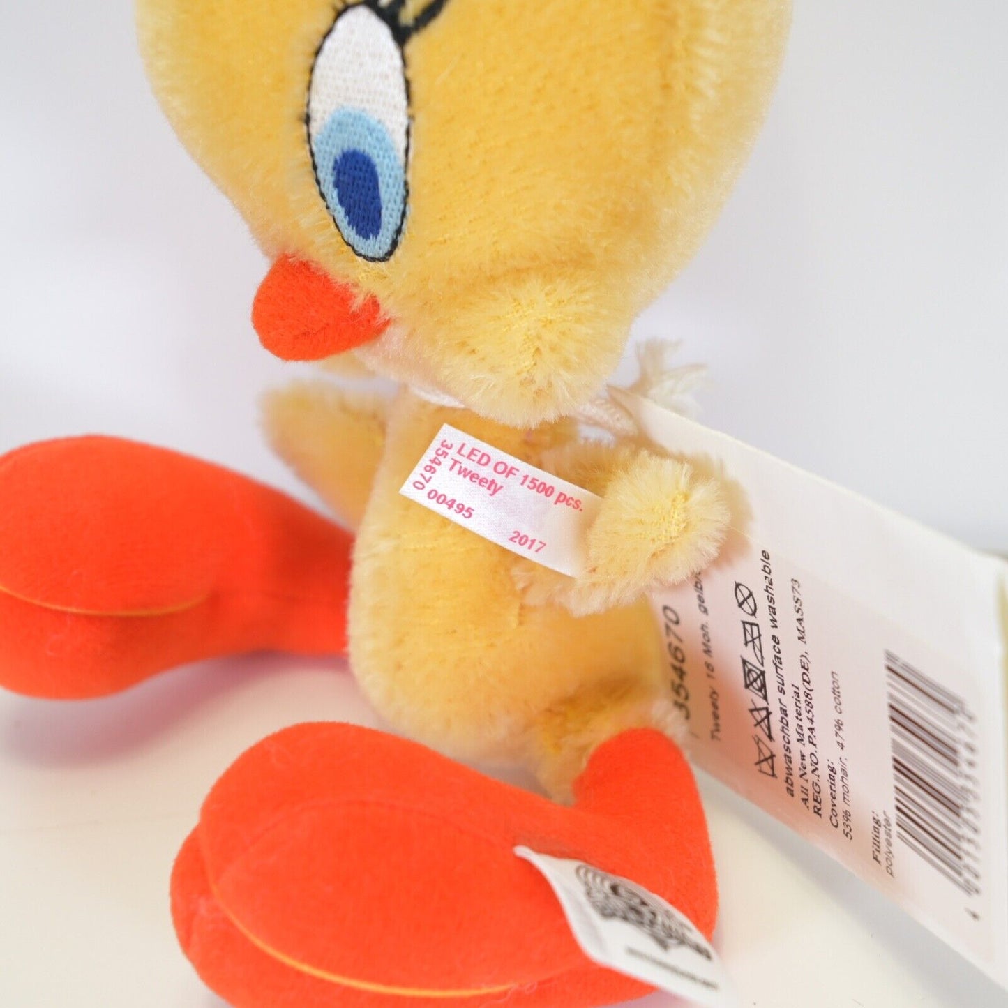 Steiff Looney Tunes Tweety Pie - Limited Edition of 1500 / 354670