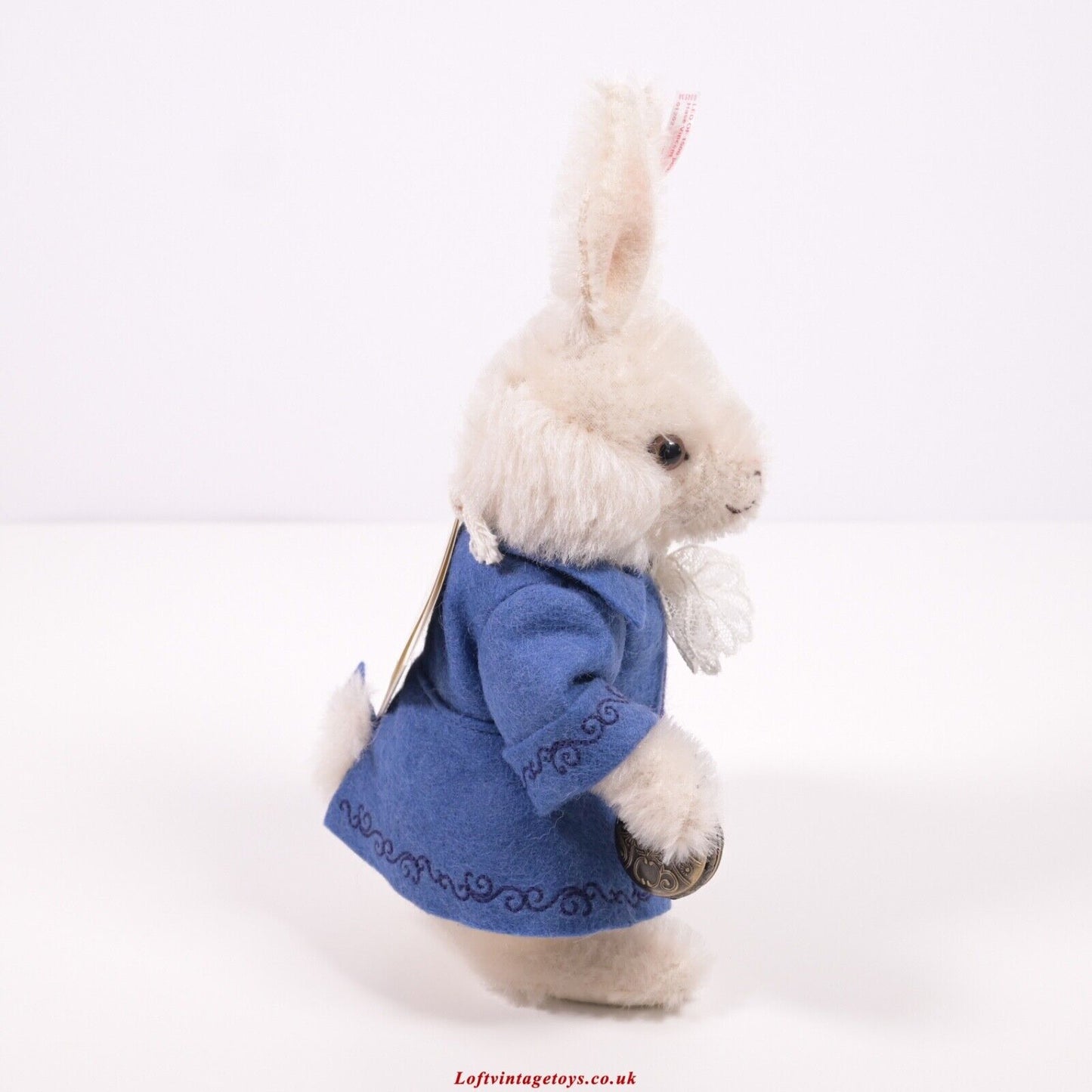 Steiff Vincent The White Rabbit from Alice in Wonderland Ltd ED - 034534
