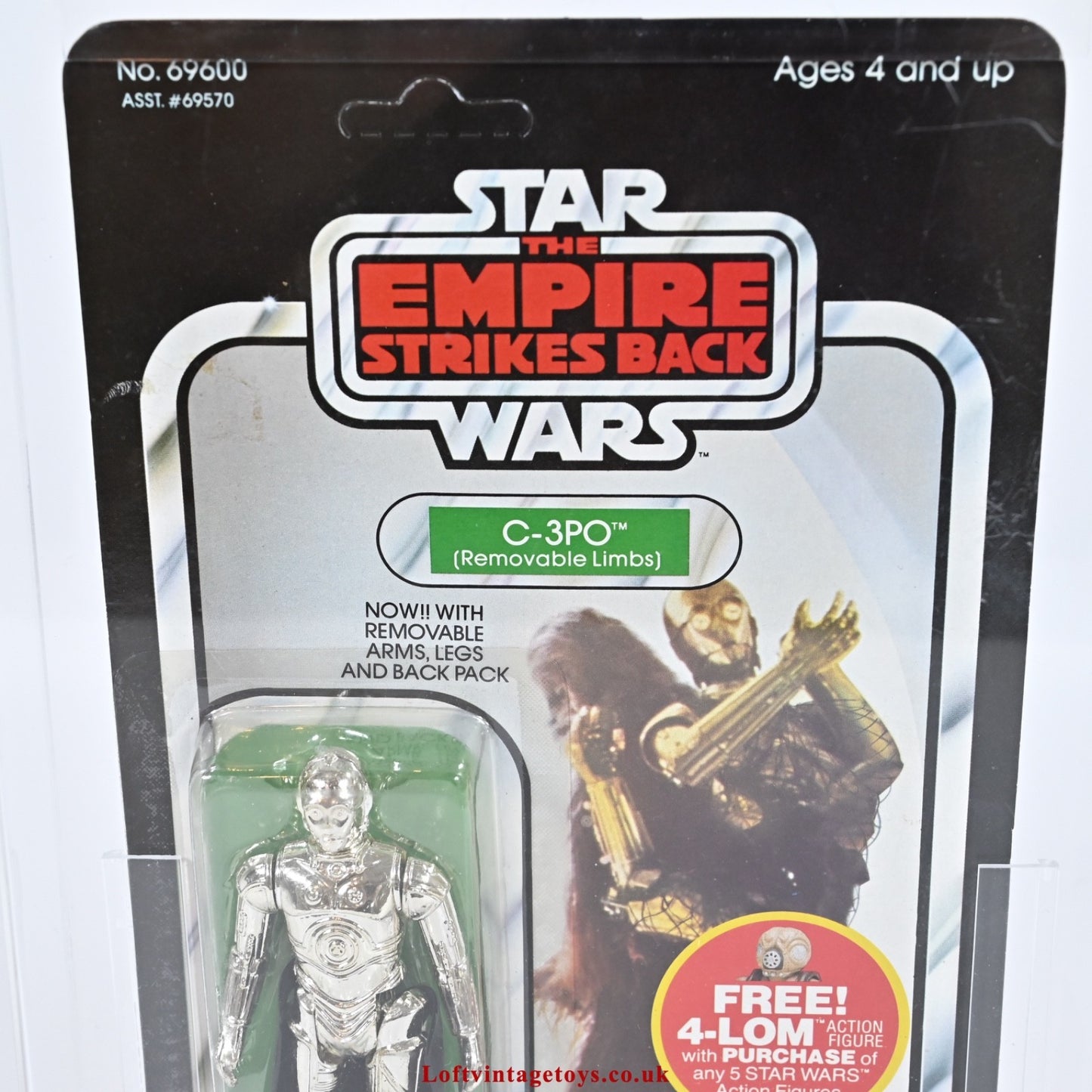 Kenner Star Wars The Empire Strikes Back C-3PO Removable Limbs AFA 75
