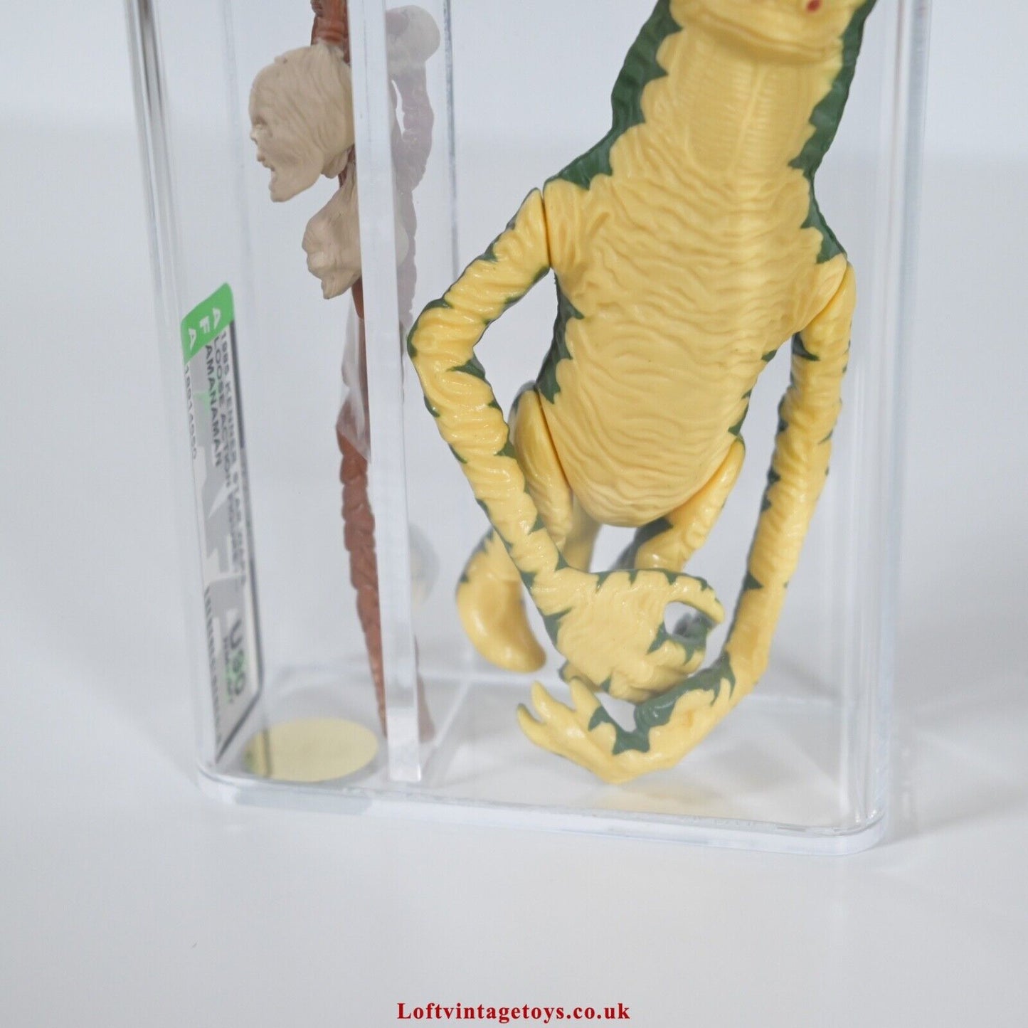 Kenner Star Wars Amanaman Power of the Force Last 17 AFA Graded U90 not UKG