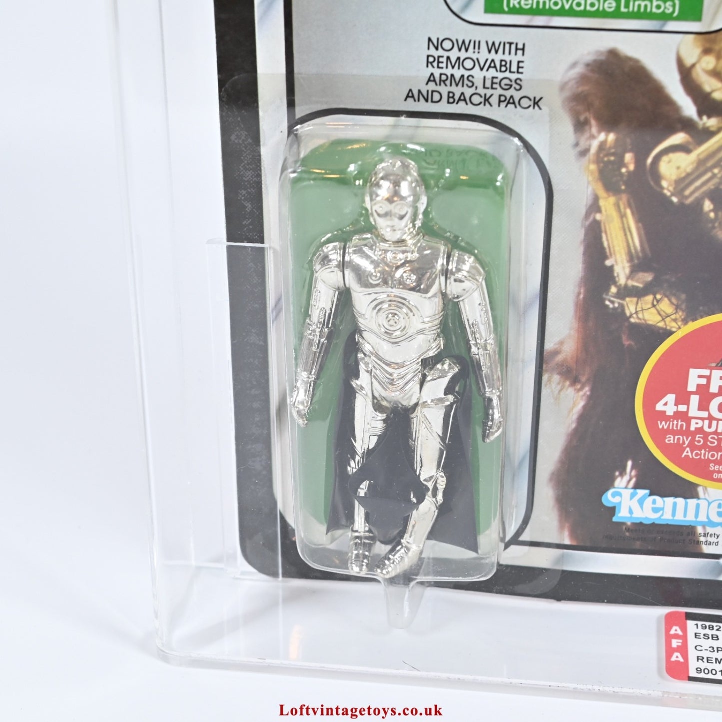 Kenner Star Wars The Empire Strikes Back C-3PO Removable Limbs AFA 75