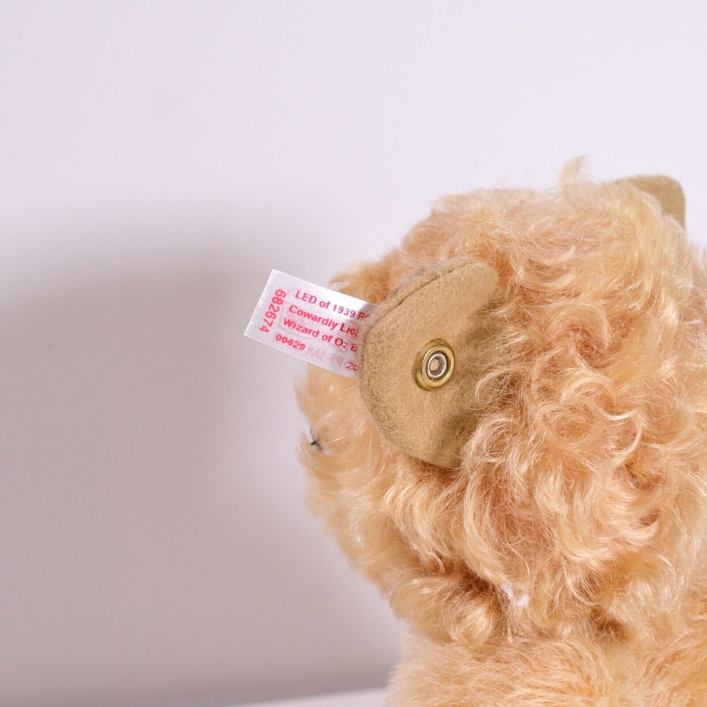 Steiff Wizard Of Oz Cowardly Lion Teddy Bear Ltd Ed 682674