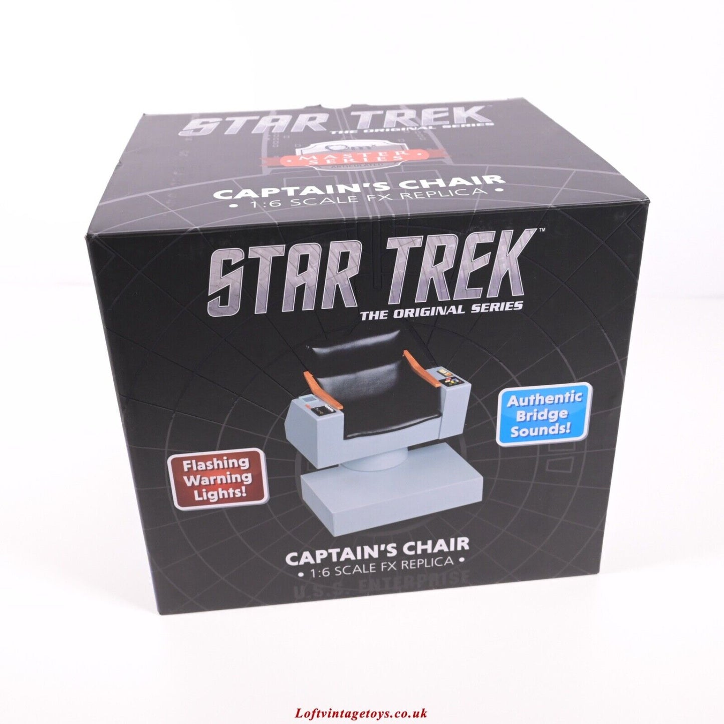 QMX Star Trek: Die Originalserie – Kapitänsstuhl, Maßstab 1:6