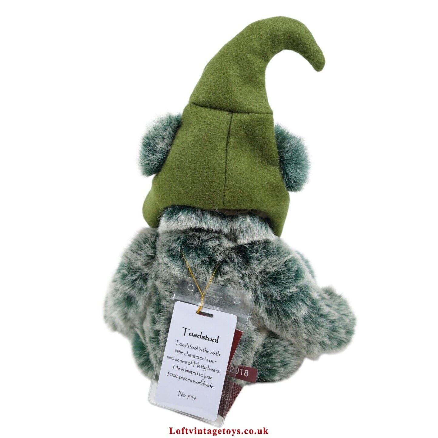 Charlie Bears Toadstool Teddy Bear Ltd Ed - CB 195166