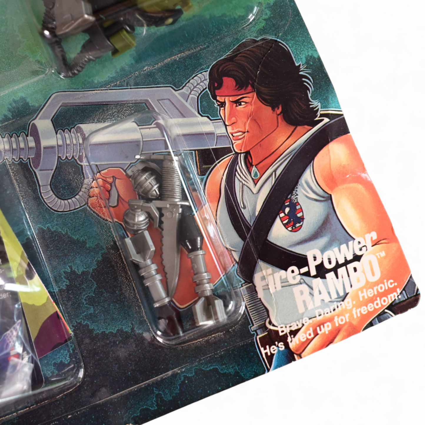 Coleco Rambo & The Force of Freedom - Fire-Power Rambo New & Sealed
