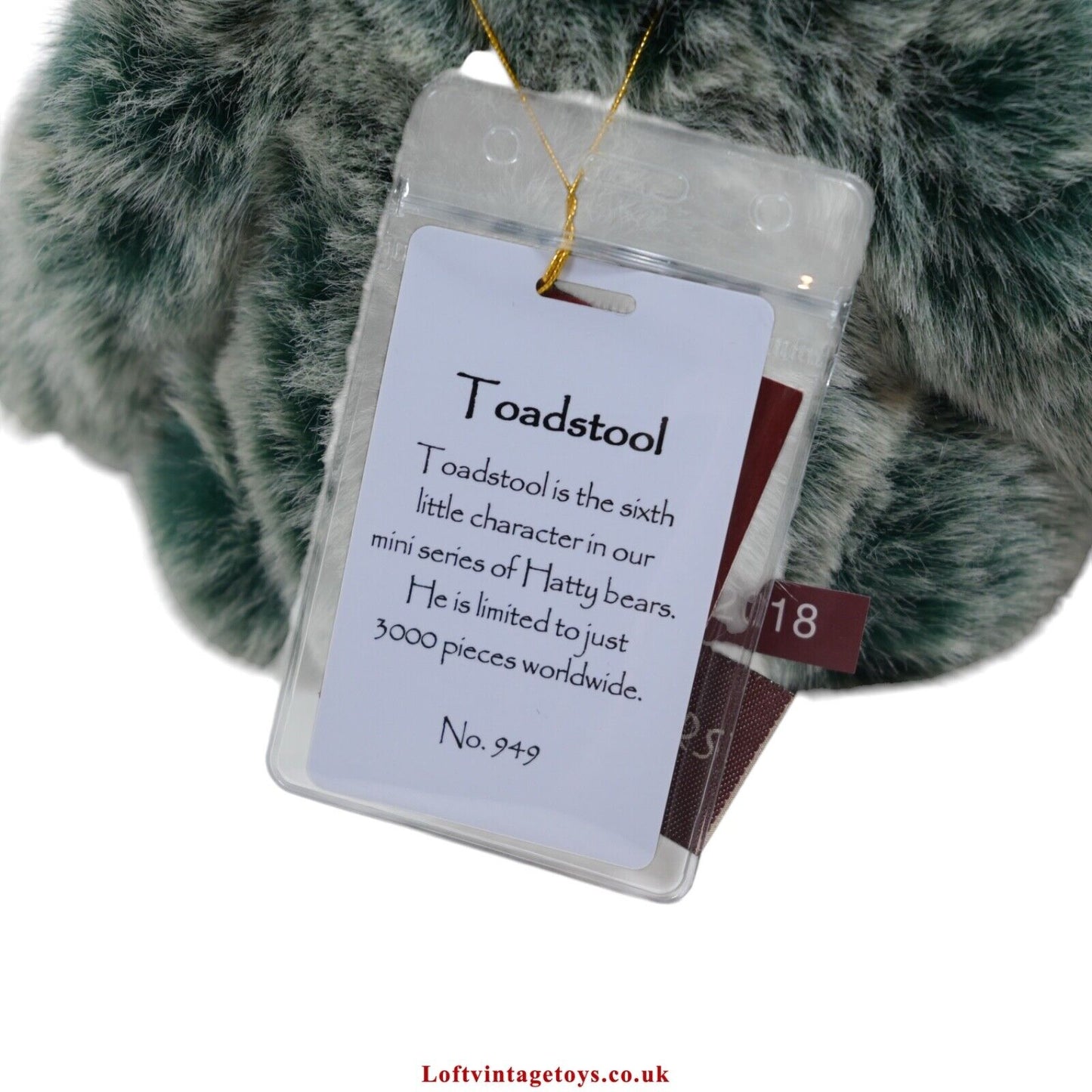 Charlie Bears Toadstool Teddy Bear Ltd Ed - CB 195166