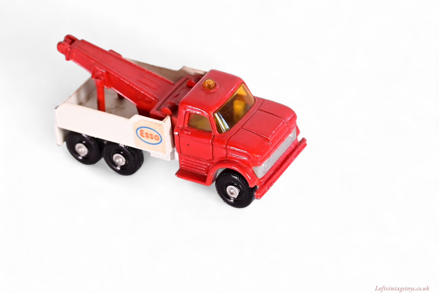 Matchbox No. 71c Esso Heavy Wreck Truck - Rare Amber Windows