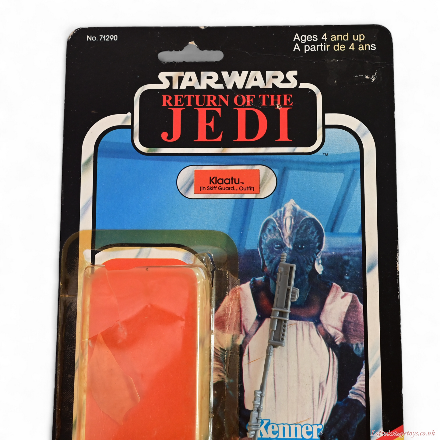 Kenner Star Wars Return Of The Jedi Klaatu Figure (in Skiff Outfit) - 1983